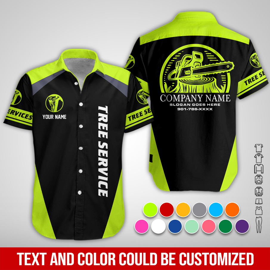 Personalized Name Arborist Tree Services 3D All Over Printed Clothes PC679