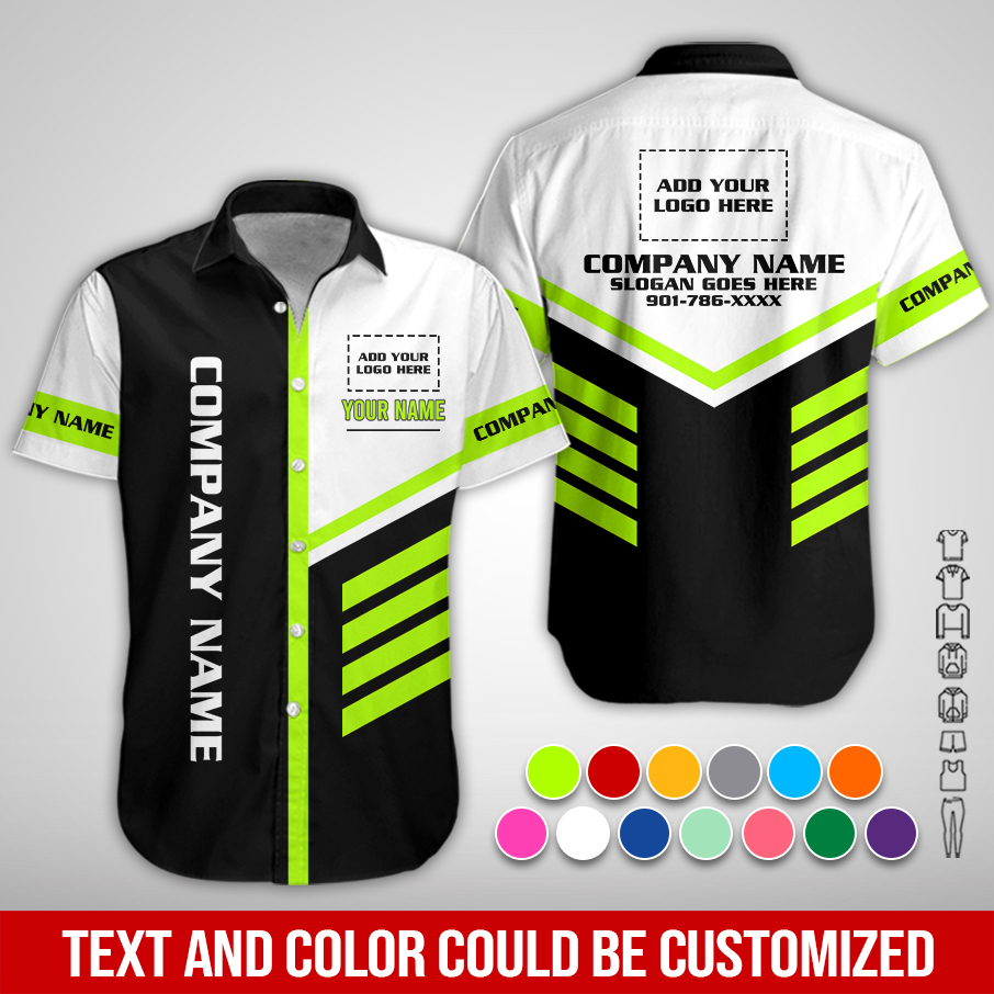 Custom Company Brand Uniform Shirt – Personalized Name, Logo & Colors ZM703