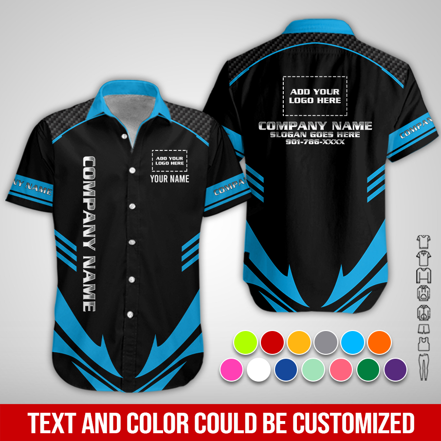Custom Company Brand Uniform Shirt – Personalized Name, Logo & Colors PC685