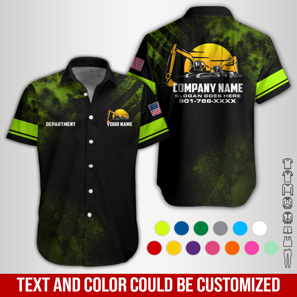 Custom Company Brand Uniform Workwear Style – Personalized Name, Logo And Colors GL413