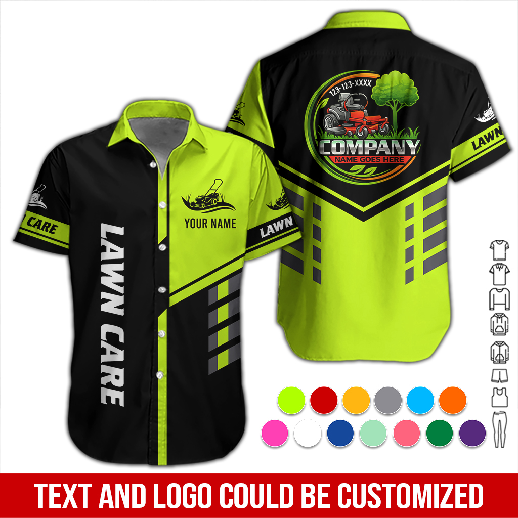 Custom Lawn Care Service 3D All Over Printed Clothes DA263
