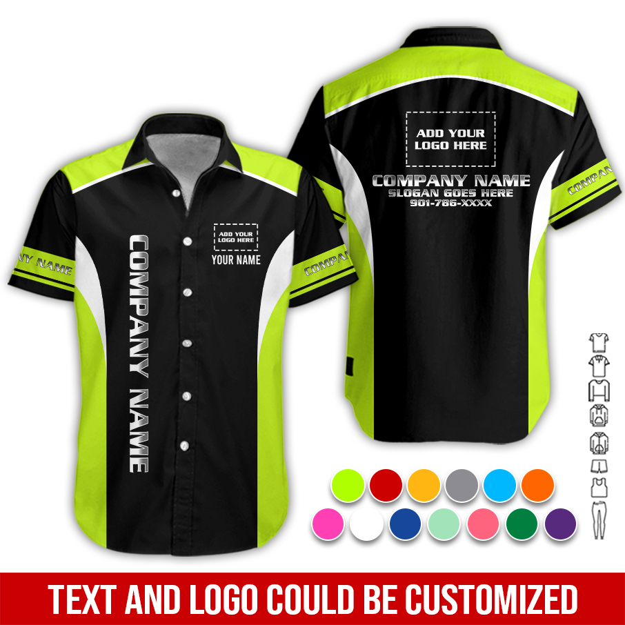 Custom Company Brand Uniform Shirt – Personalized Name, Logo & Colors PC688