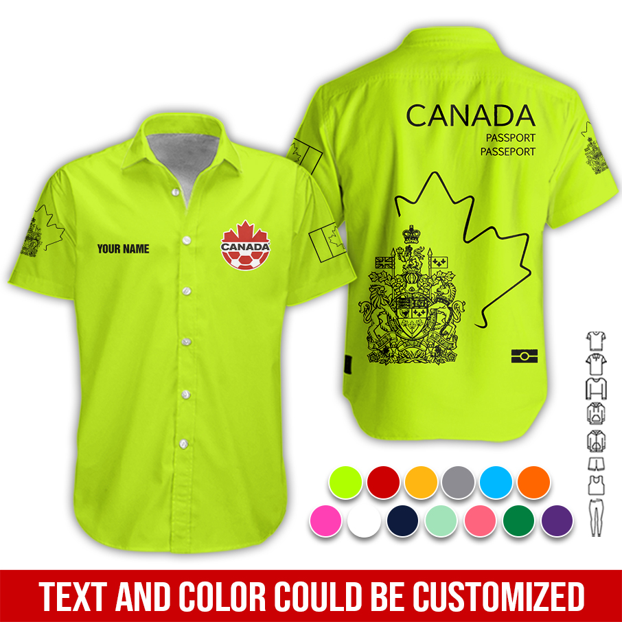 Canada Passport Style 3D All Over Printed Clothes PC696
