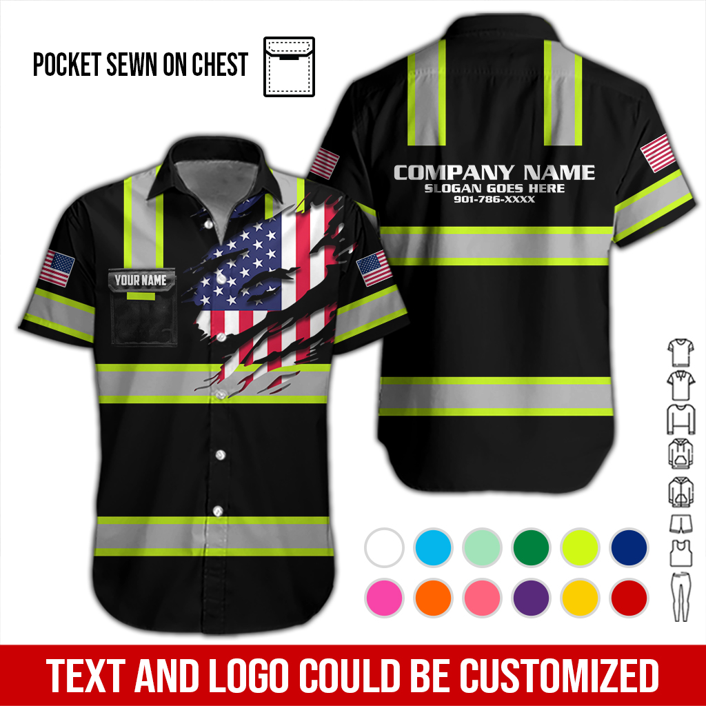 Pocket – Personalized Name And Color Uniform All Over Printed Clothes DA273