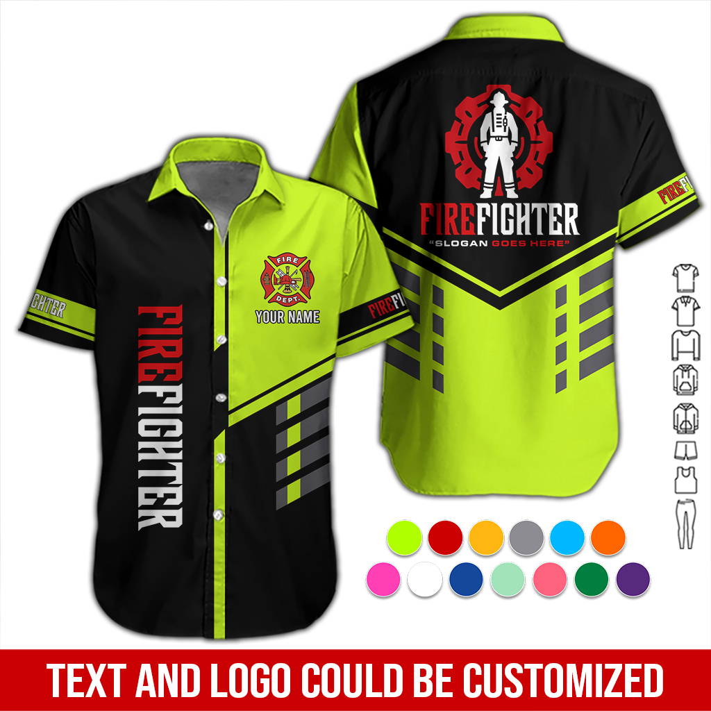 Personalized Fire Dept Hoodie – Patriotic Firefighter 3D Printed Apparel for Independence Day DA274