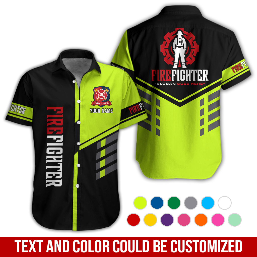 Personalized Fire Dept Hoodie – Patriotic Firefighter 3D Printed Apparel for Independence Day GL426