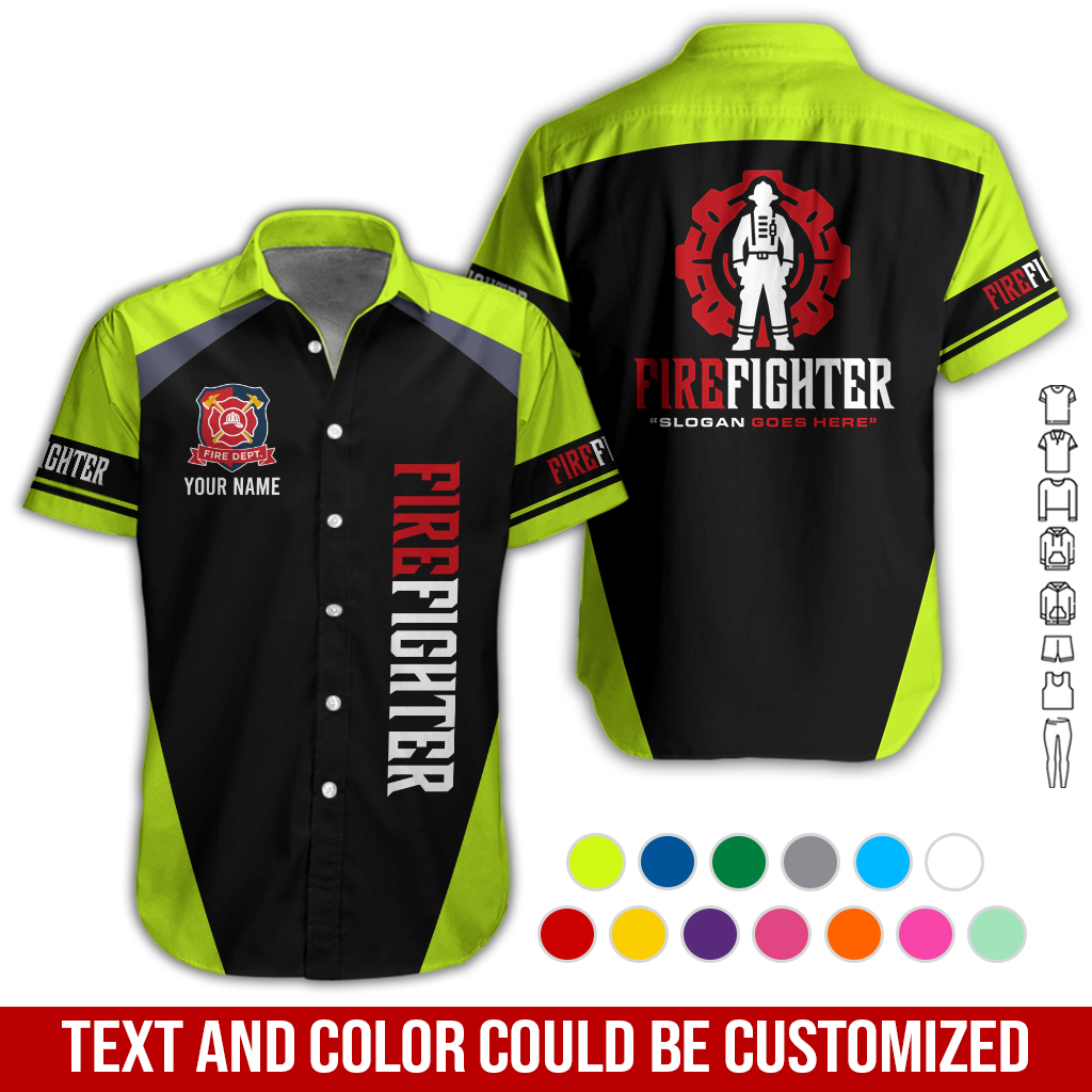 Personalized Fire Dept Hoodie – Patriotic Firefighter 3D Printed Apparel for Independence Day GL429