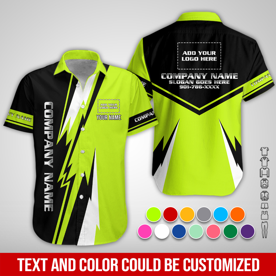 Custom Company Brand Uniform Shirt – Personalized Name, Logo & Colors PC703