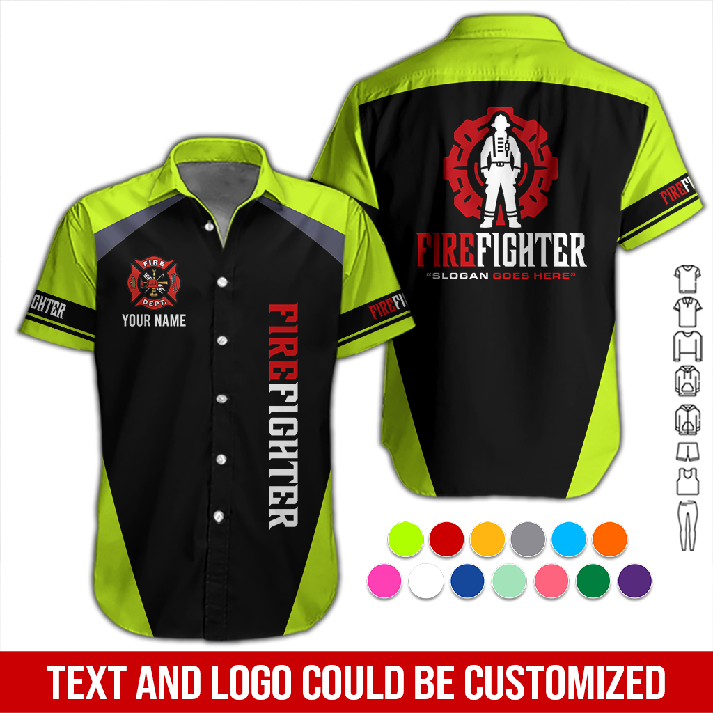 Personalized Fire Dept Hoodie – Patriotic Firefighter 3D Printed Apparel for Independence Day DA276