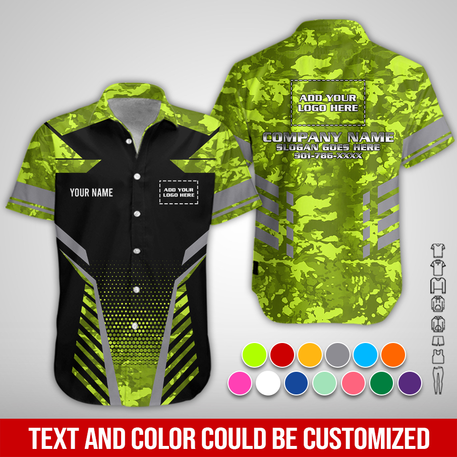 Custom Company Brand Uniform Shirt – Personalized Name, Logo & Colors ZM729