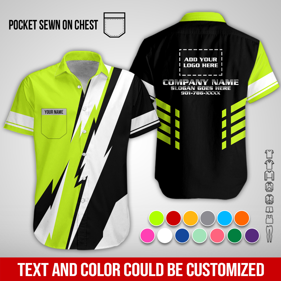 Pocket-Personalized Name And Color Uniform All Over Printed Clothes PC716