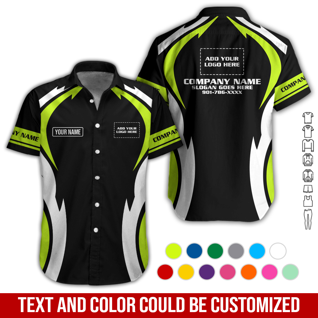 Personalized Name And Color Uniform 3D All Over Printed Clothes GL439