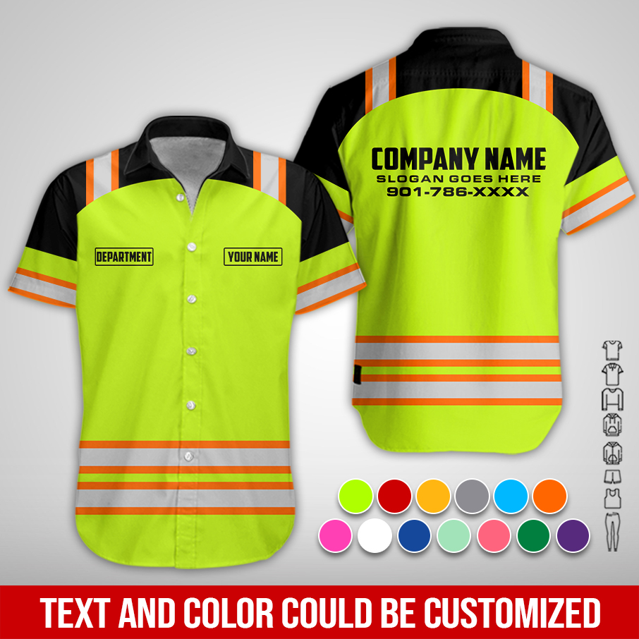 Custom Company Brand Uniform Workwear Style – Personalized Name, Logo And Colors ZM744