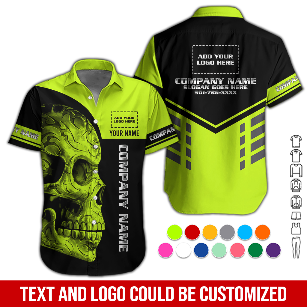 Personalized Work Shirt for Mechanics, Electricians & HVAC DA308