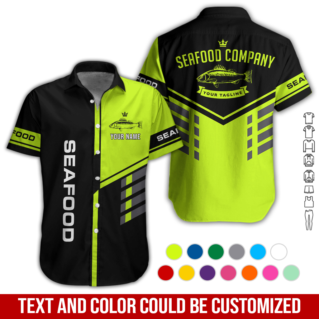 Custom Seafood Company Uniform Shirt GL455