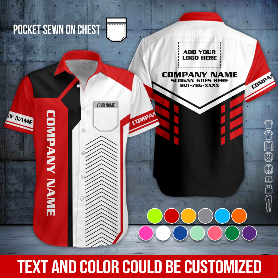 Pocket - Personalized Name And Logo Uniform All Over Printed Clothes ZM766