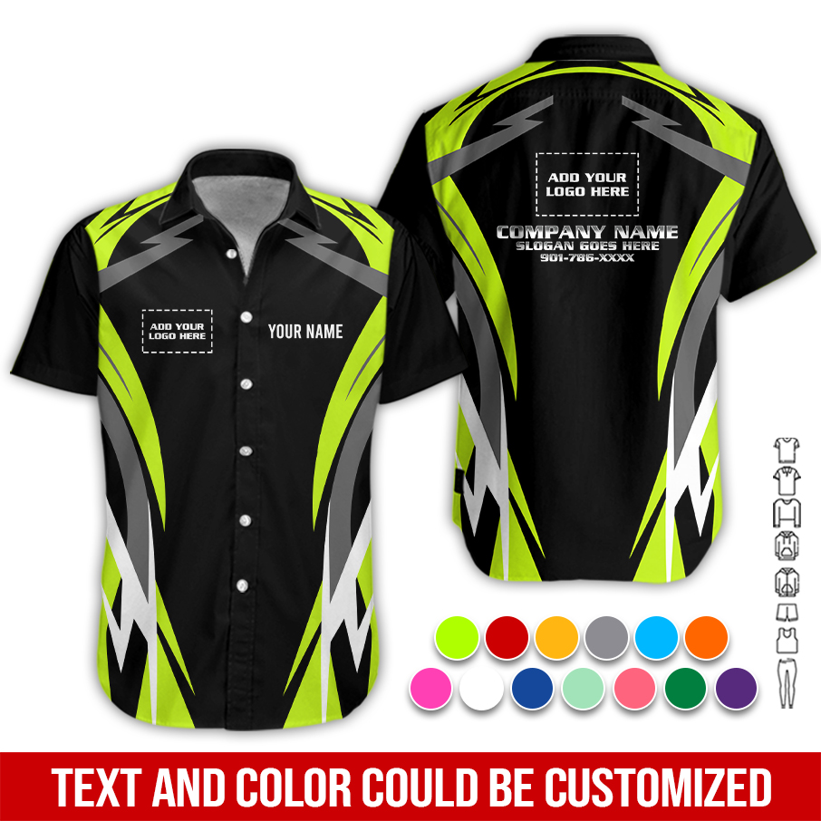 Custom Company Brand Uniform Shirt – Personalized Name, Logo & Colors PC744