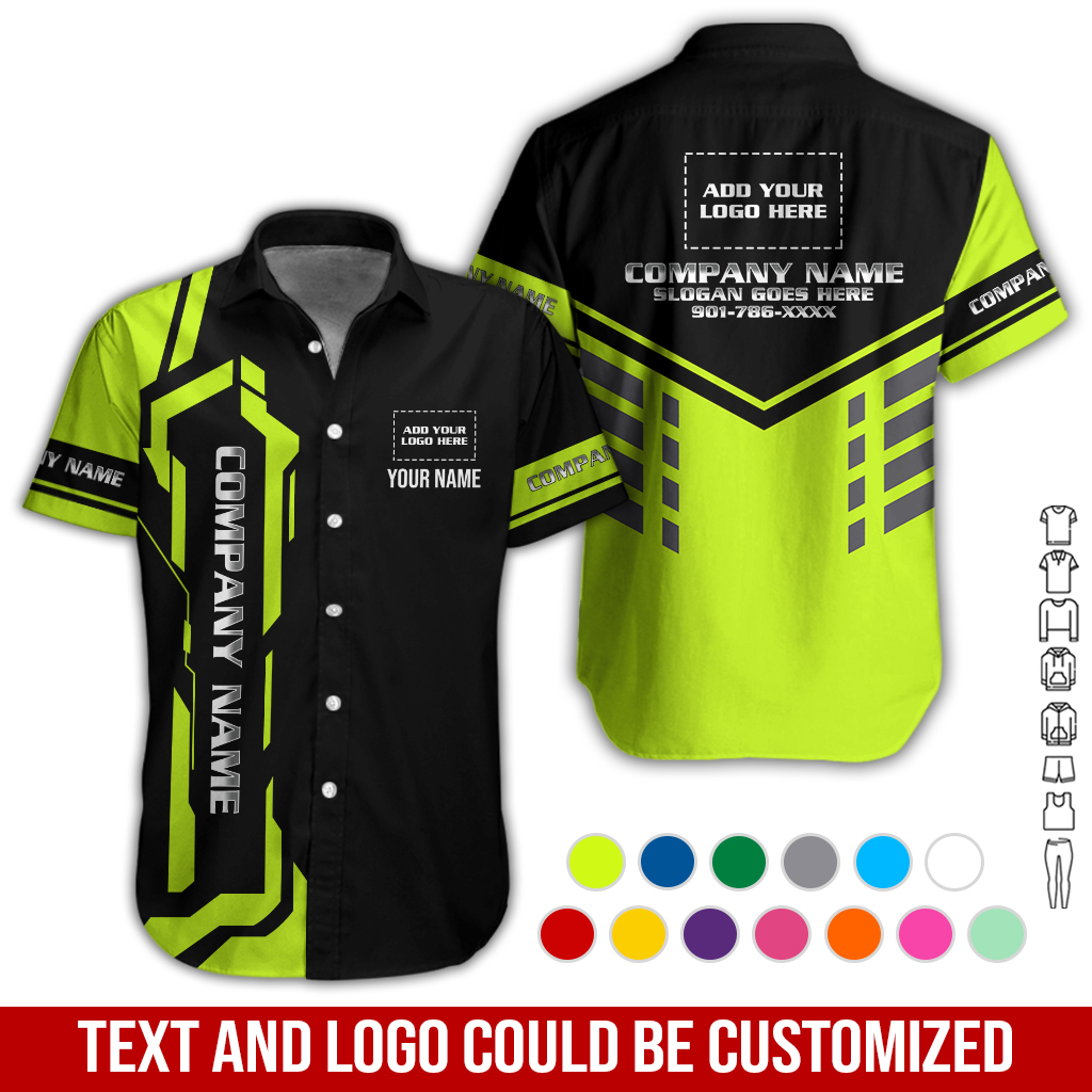Personalized Work Shirt for Mechanics, Electricians & HVAC GL468