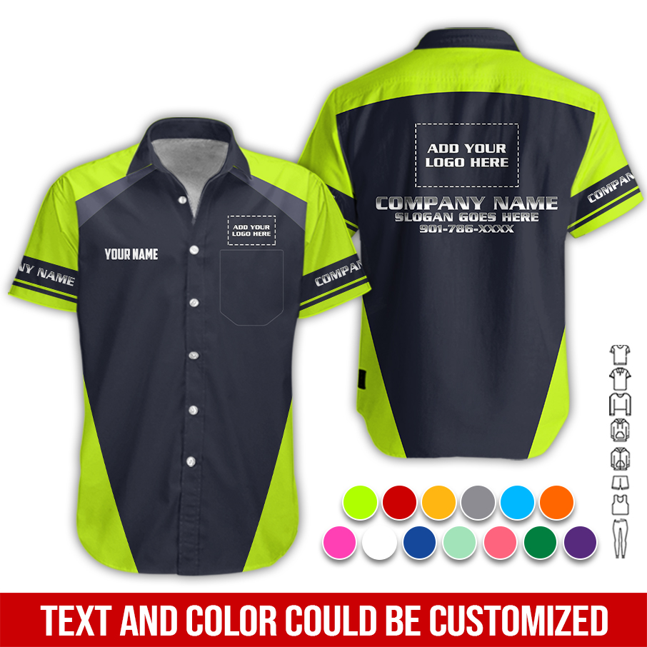 Pocket_Personalized Name And Color Electrical Uniform All Over Printed Clothes PC745