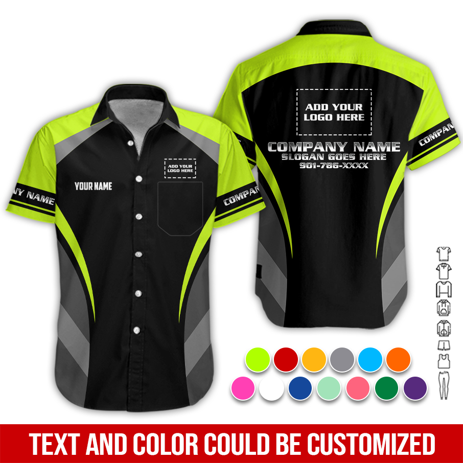 Pocket_Personalized Name And Color Electrical Uniform All Over Printed Clothes PC746
