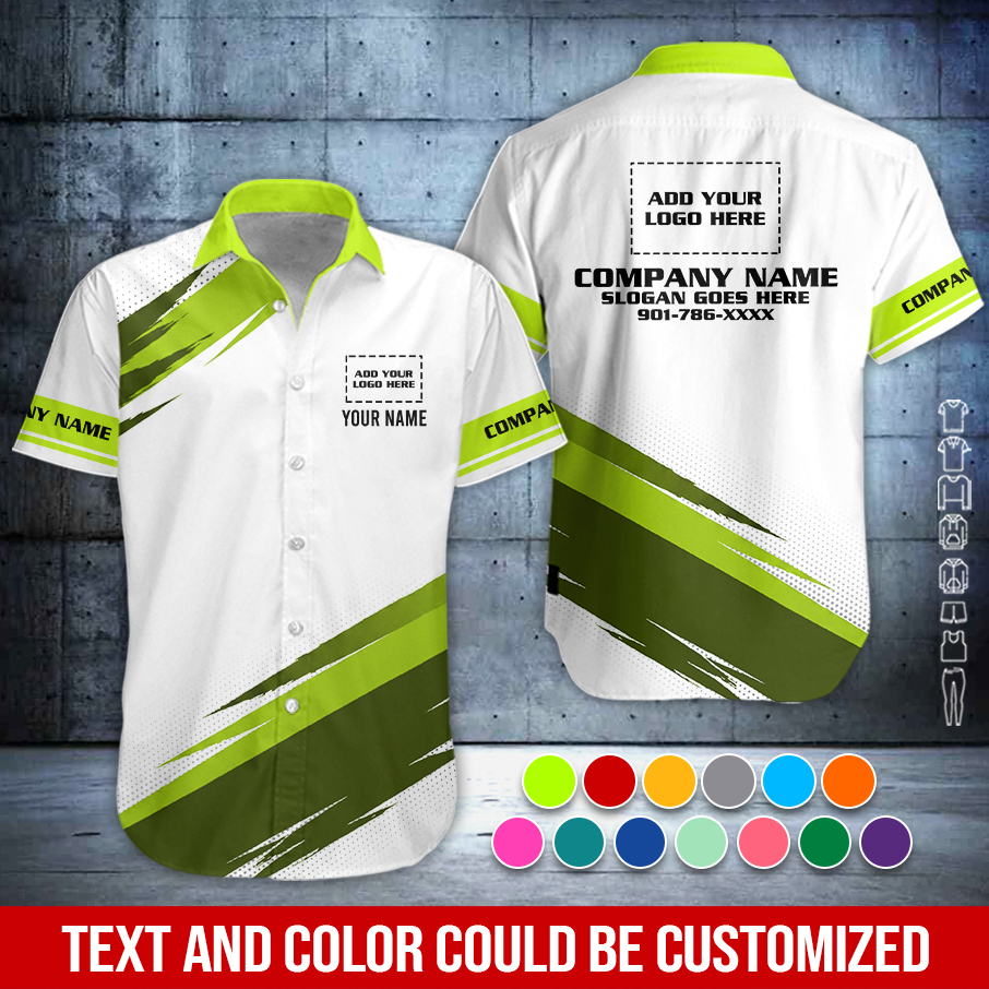Custom Company Brand Uniform Shirt – Personalized Name, Logo & Colors PC747