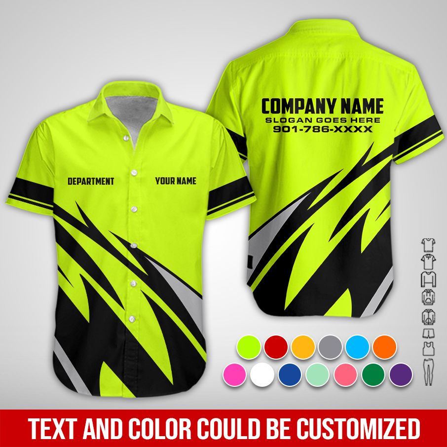 Personalized Work Shirt for Mechanics, Electricians & HVAC PC748