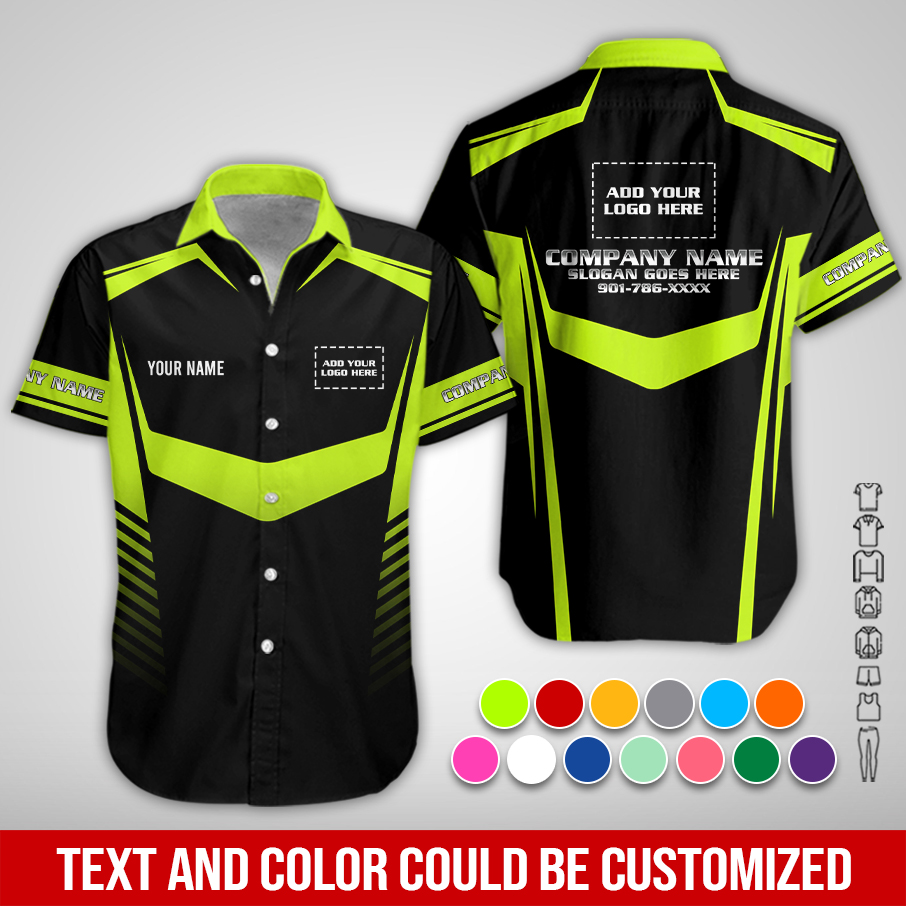 Personalized Work Shirt for Mechanics, Electricians & HVAC PC749