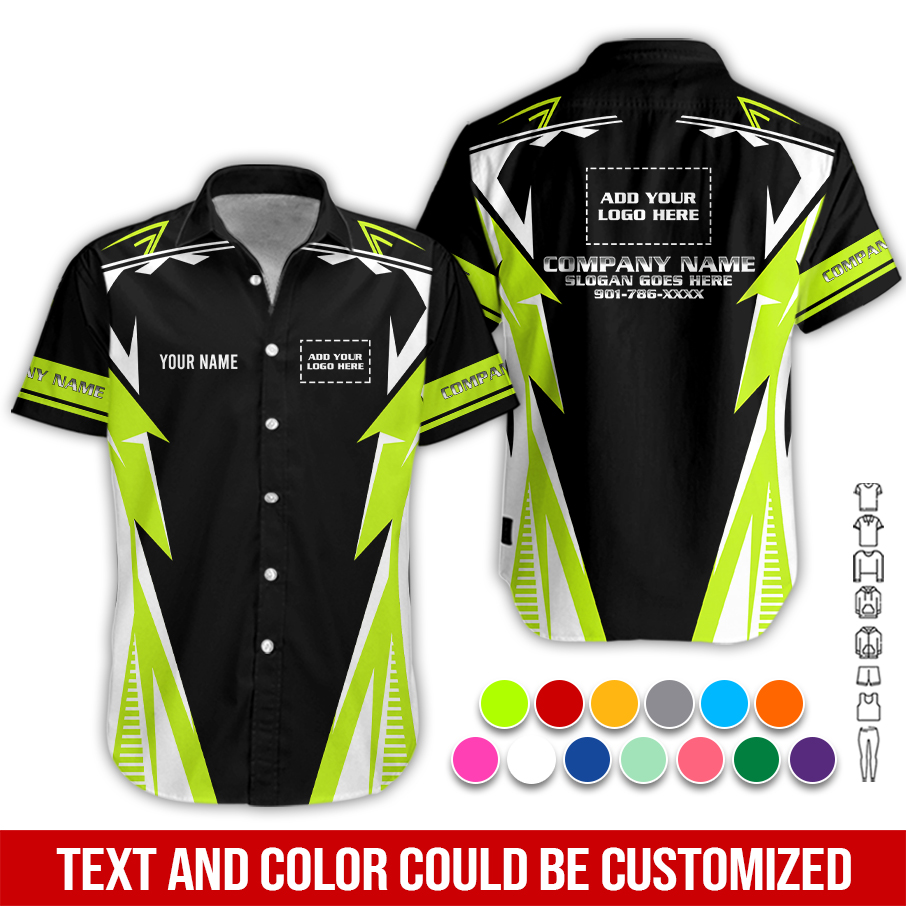 Custom Company Brand Uniform Shirt – Personalized Name, Logo & Colors PC752
