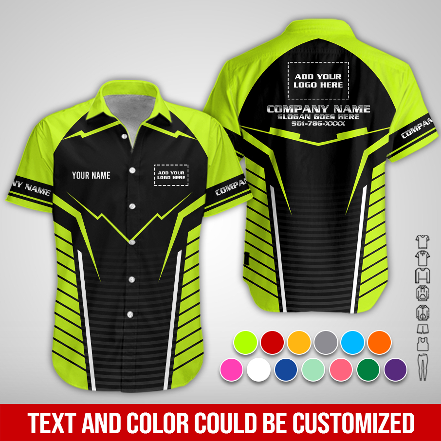 Custom Company Brand Uniform Shirt – Personalized Name, Logo & Colors PC756