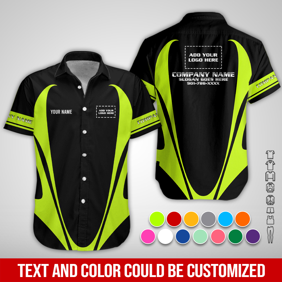 Custom Company Brand Uniform Shirt – Personalized Name, Logo & Colors PC757