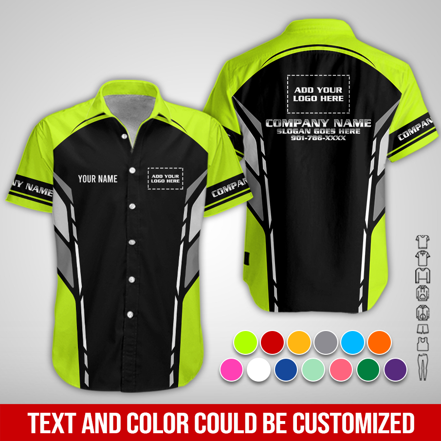 Custom Company Brand Uniform Shirt – Personalized Name, Logo & Colors PC770