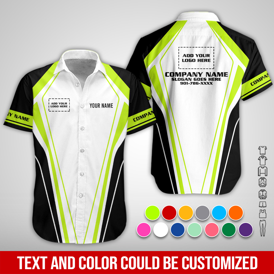 Custom Company Work Shirt with Name & Logo ZM783
