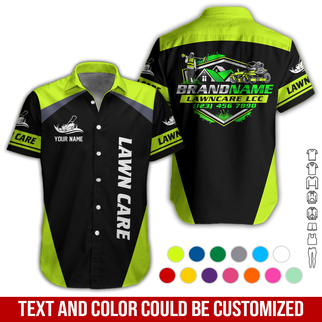 Personalized Name Lawn Care & Landscaping 3D All Over Printed Clothes GL492