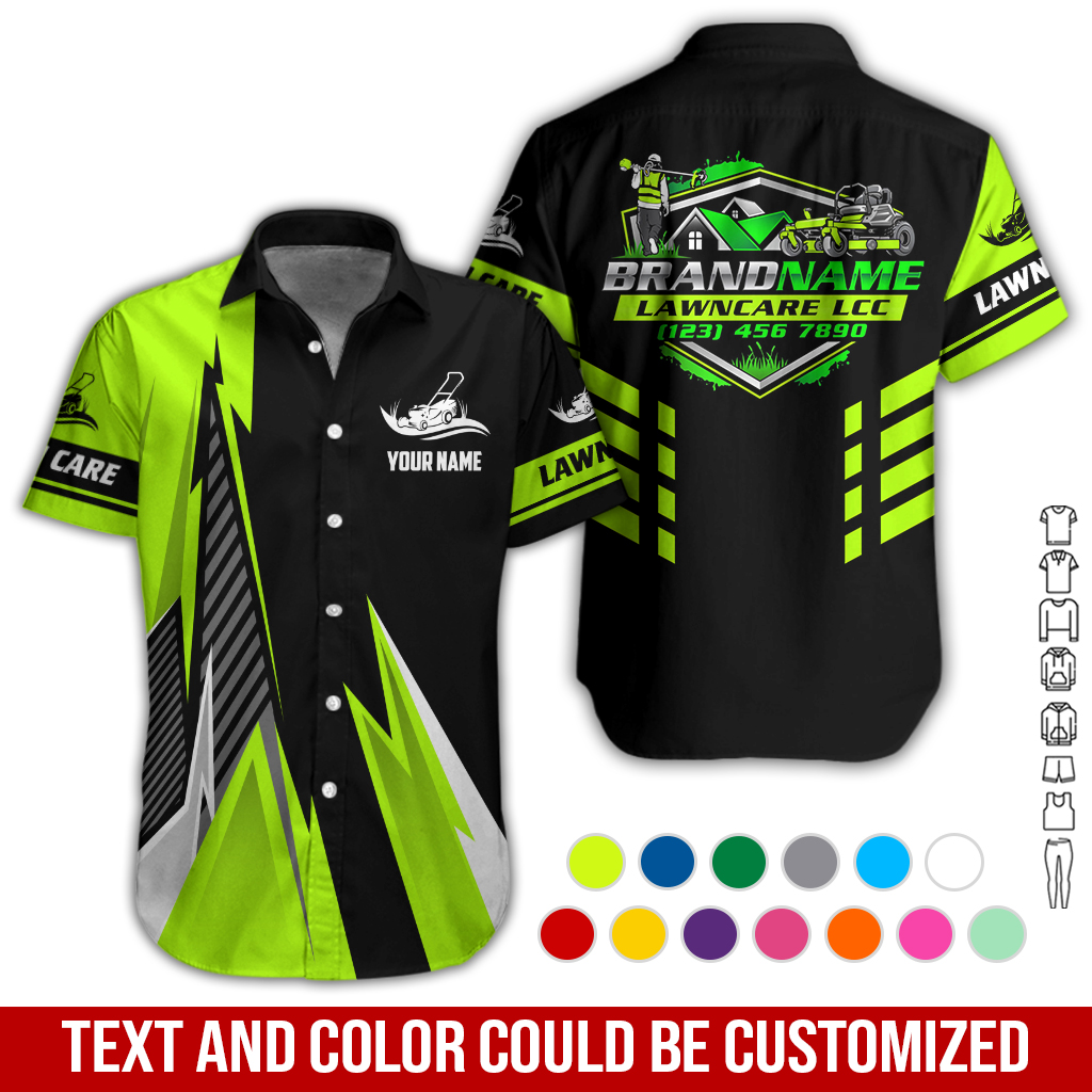 Personalized Name Lawn Care & Landscaping 3D All Over Printed Clothes GL493