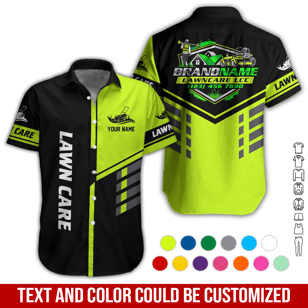 Personalized Name Lawn Care & Landscaping 3D All Over Printed Clothes GL497
