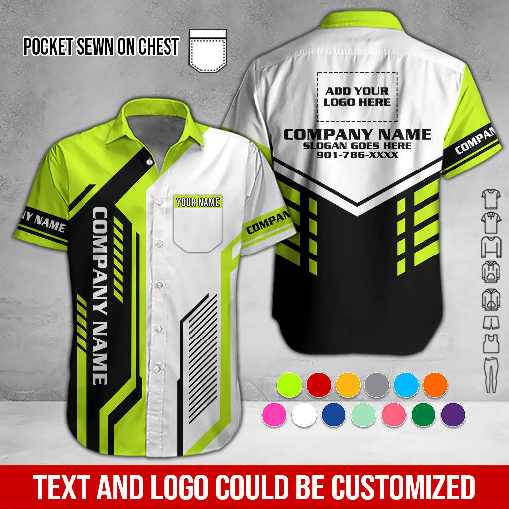 Personalized Work Shirt for Mechanics, Electricians & HVAC DA341