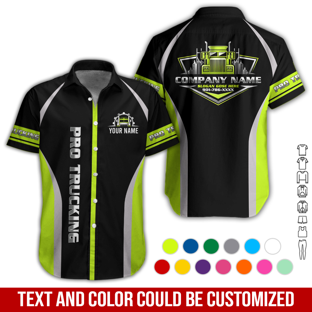 Custom Company Brand Uniform Workwear Style – Personalized Name, Logo And Colors GL501