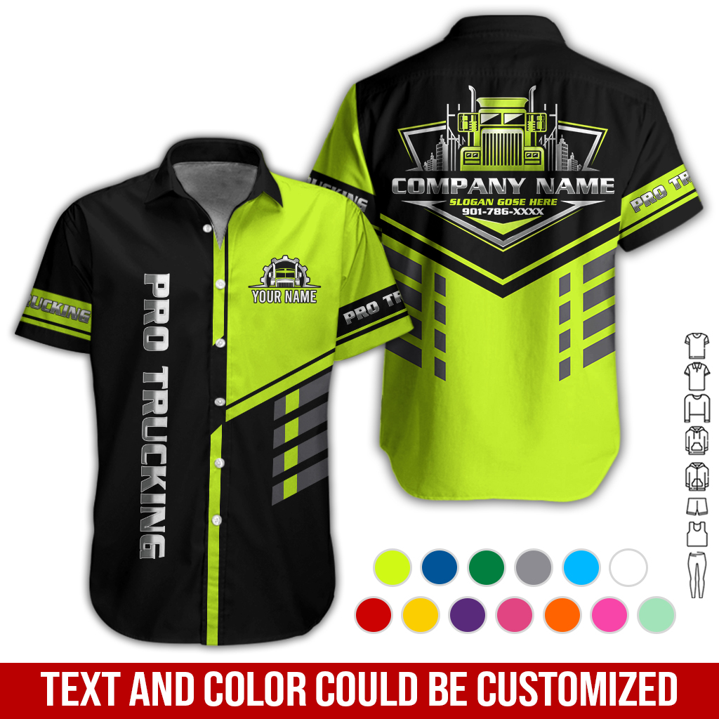 Custom Company Brand Uniform Workwear Style – Personalized Name, Logo And Colors GL502