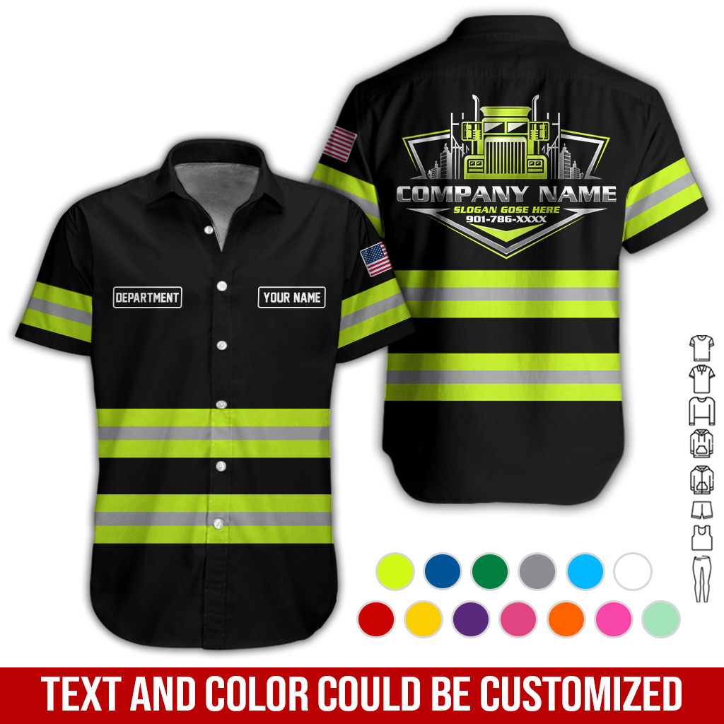 Custom Company Brand Uniform Workwear Style – Personalized Name, Logo And Colors GL503