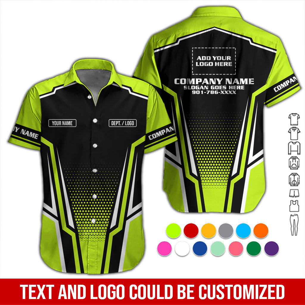Personalized Work Shirt for Mechanics, Electricians & HVAC DA349