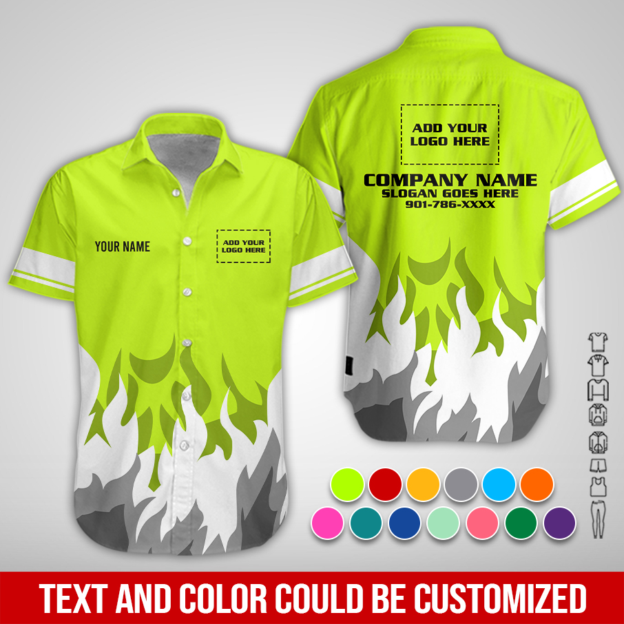 Custom Work Shirt - Personalized Company Uniform All Over Print PC783
