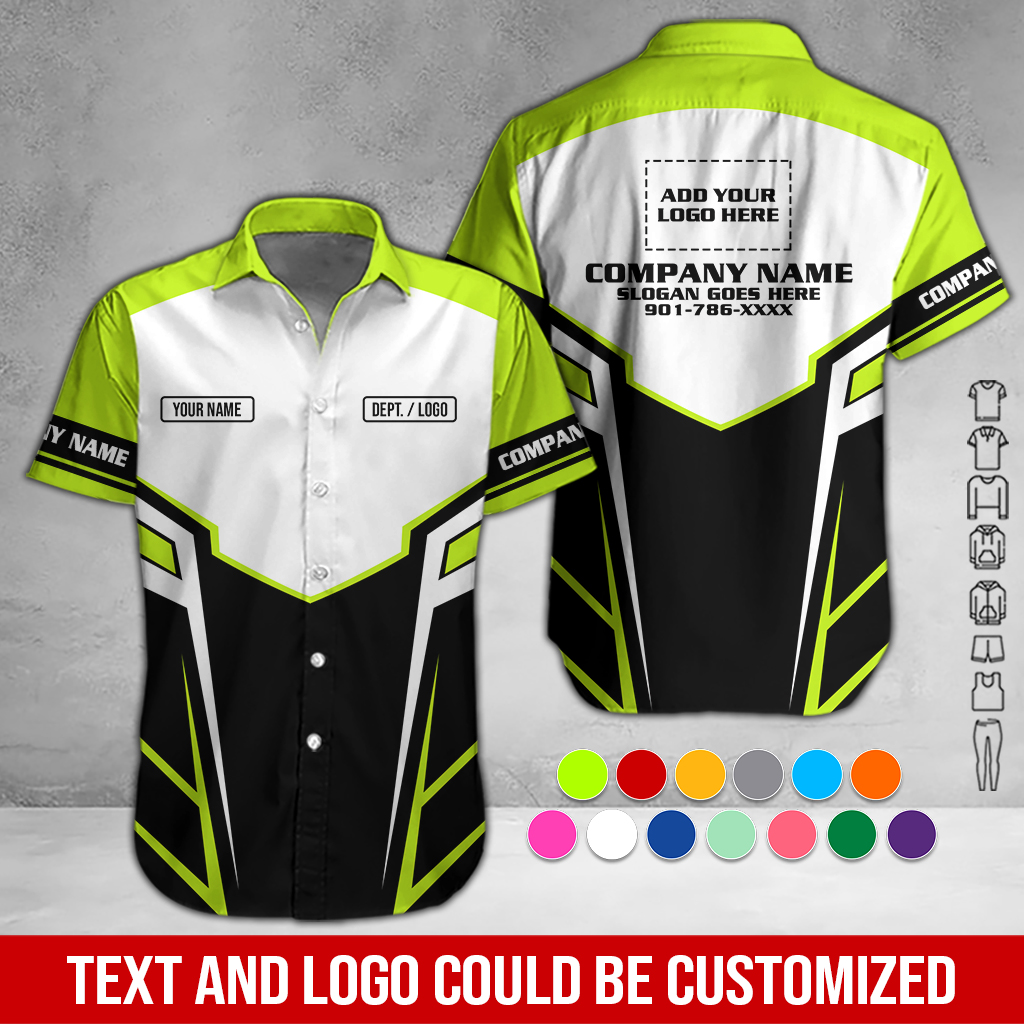 Personalized Work Shirt for Mechanics, Electricians & HVAC DA352
