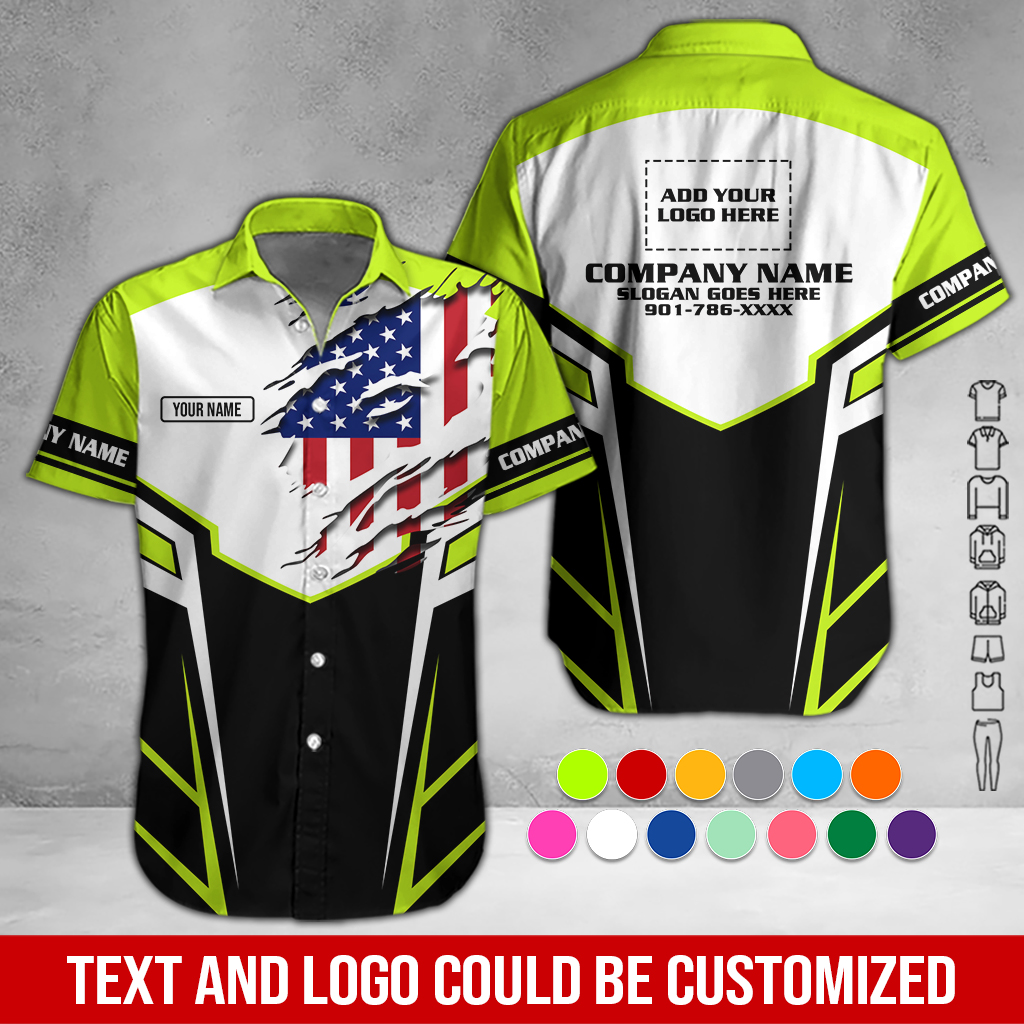Personalized Work Shirt for Mechanics, Electricians & HVAC DA351