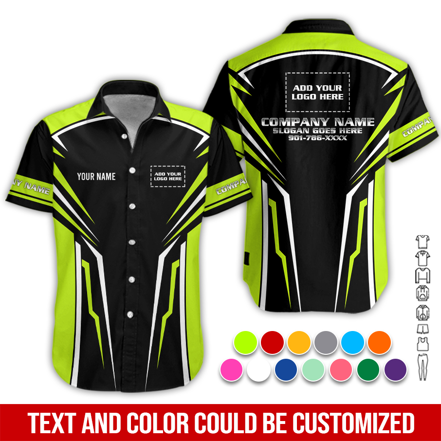 Custom Company Brand Uniform Shirt – Personalized Name, Logo & Colors PC785