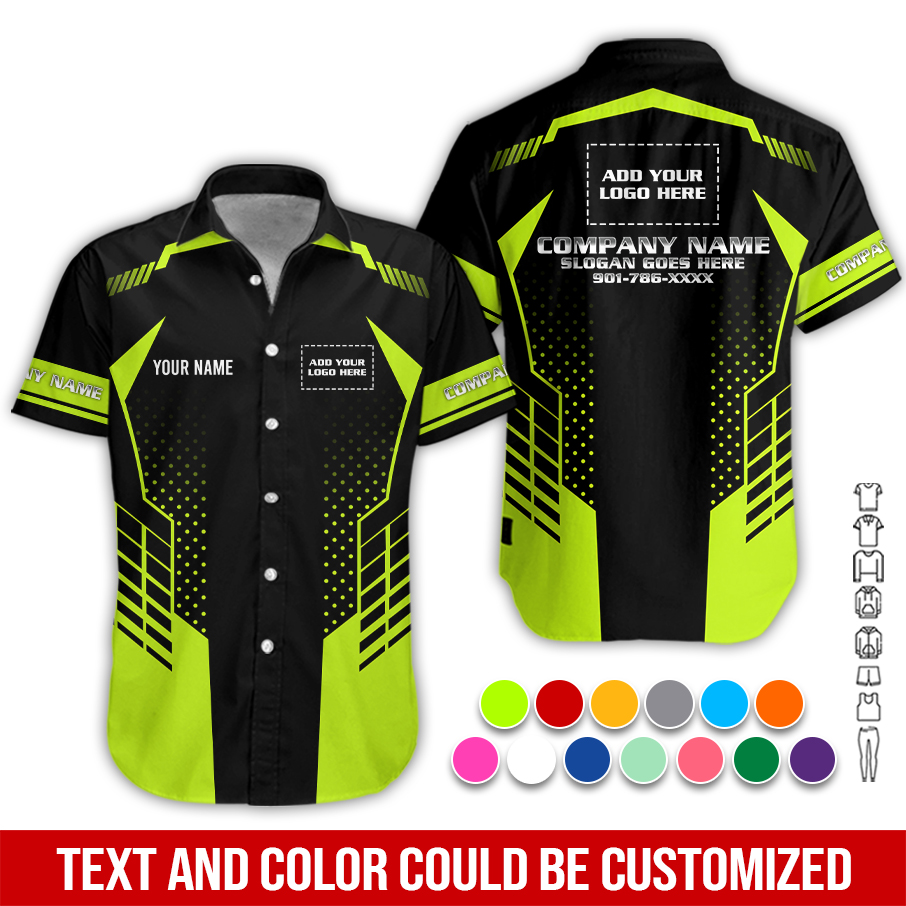 Custom Company Brand Uniform Shirt – Personalized Name, Logo & Colors PC786