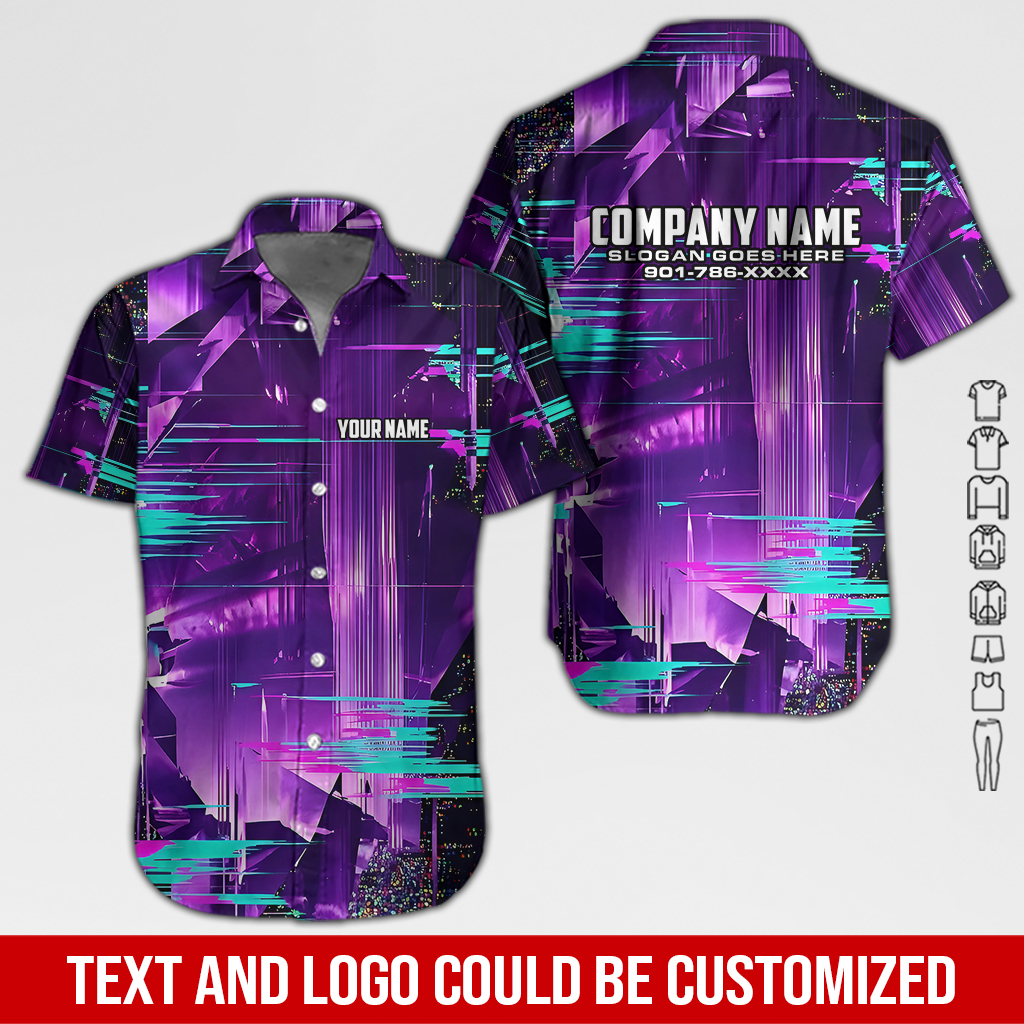 Custom Work Shirt - Personalized Company Uniform All Over Print DA356