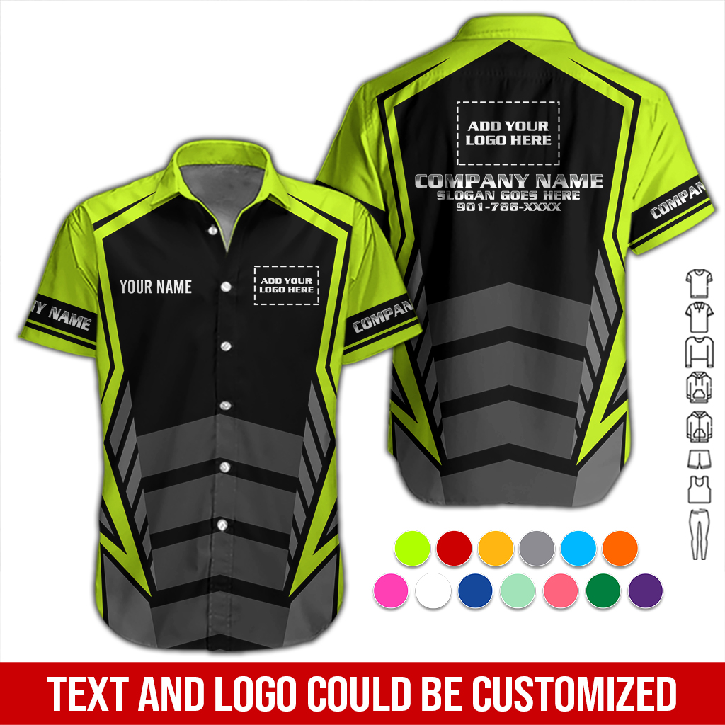 Personalized Work Shirt for Mechanics, Electricians & HVAC DA363