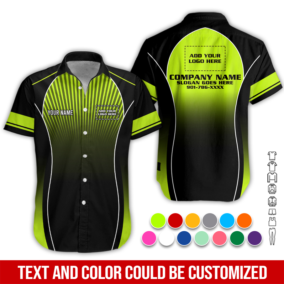 Custom Company Brand Uniform Shirt – Personalized Name, Logo & Colors PC798