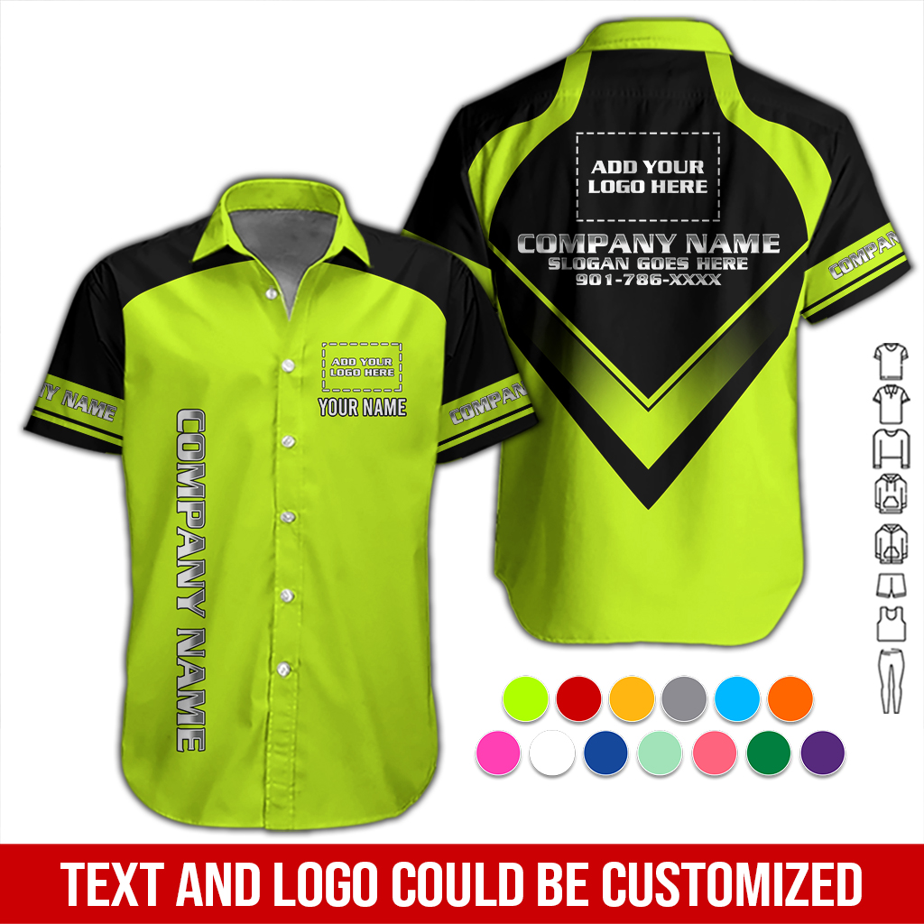 Personalized Work Shirt for Mechanics, Electricians & HVAC DA366