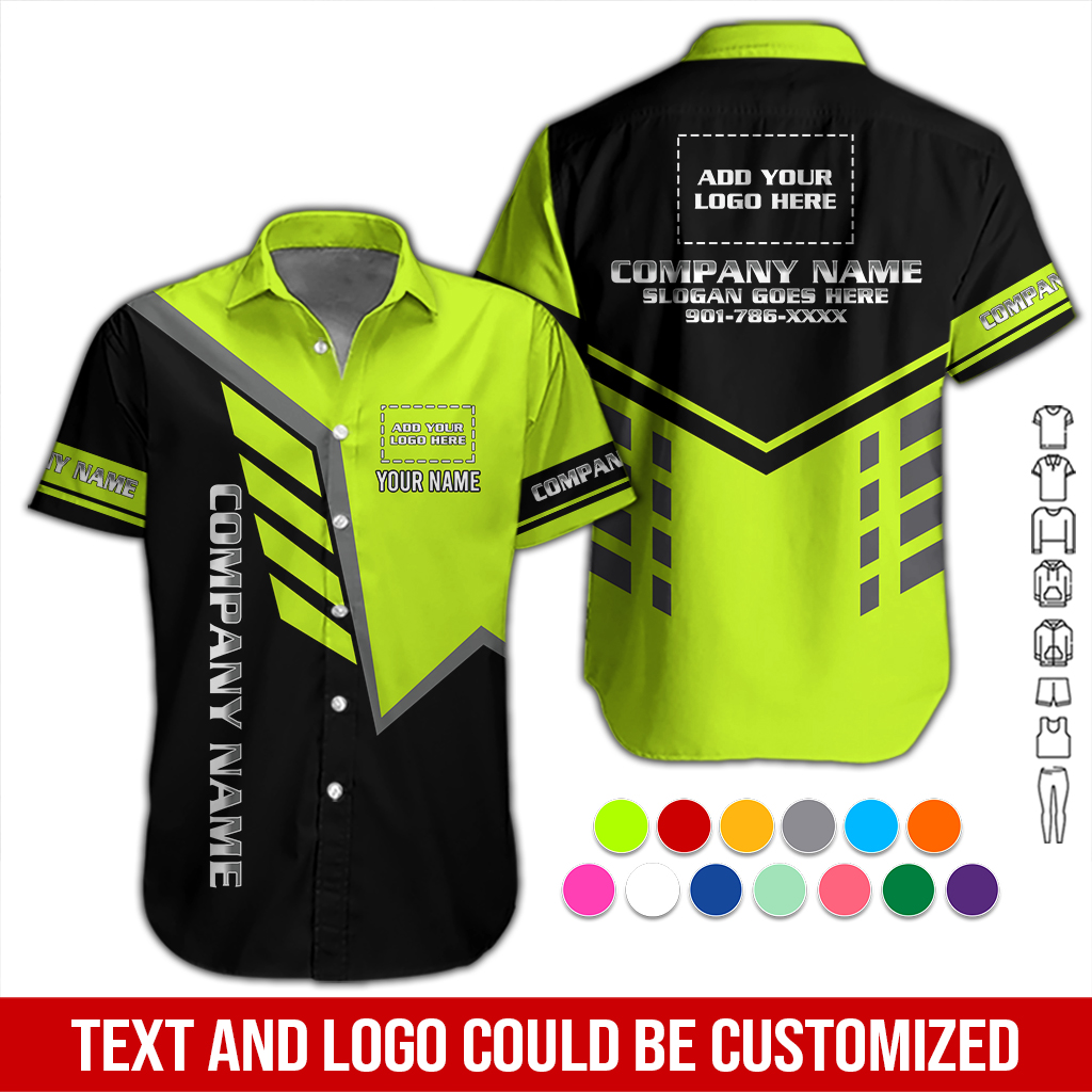 Personalized Work Shirt for Mechanics, Electricians & HVAC DA365